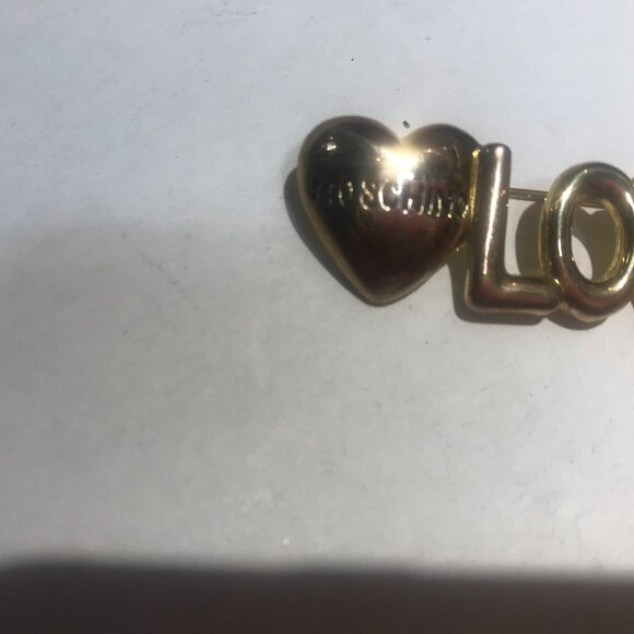 A designer pin. Brass. Vintage 1990's - Picture 2 of 5